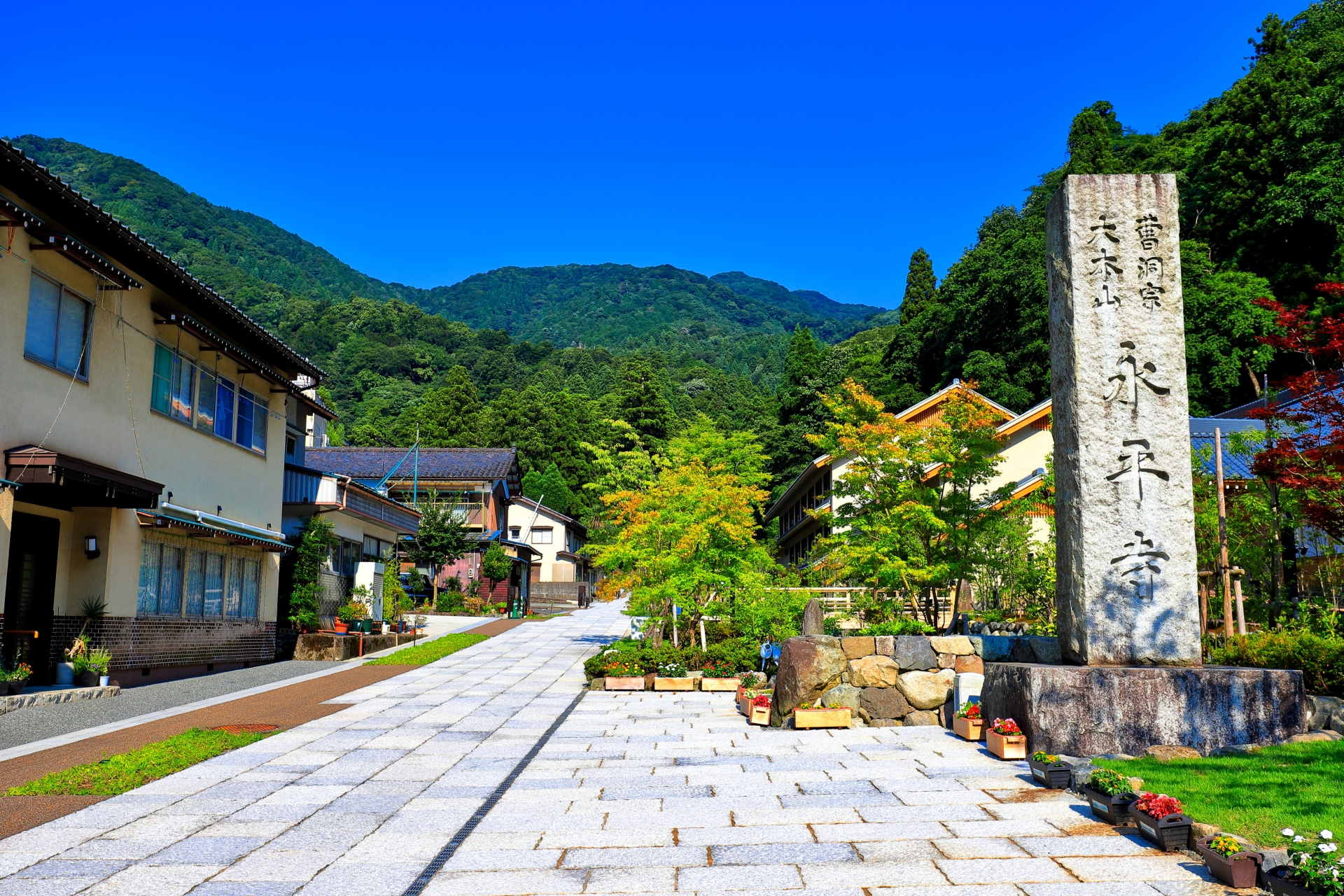 曹洞宗大本山永平寺の境内　福井