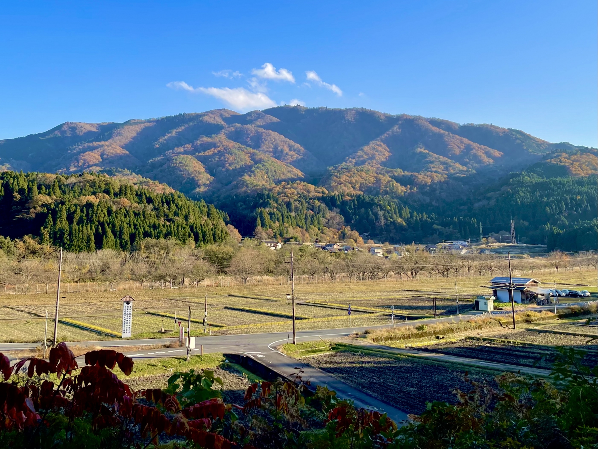 秋の近江朽木谷　湖西の山里