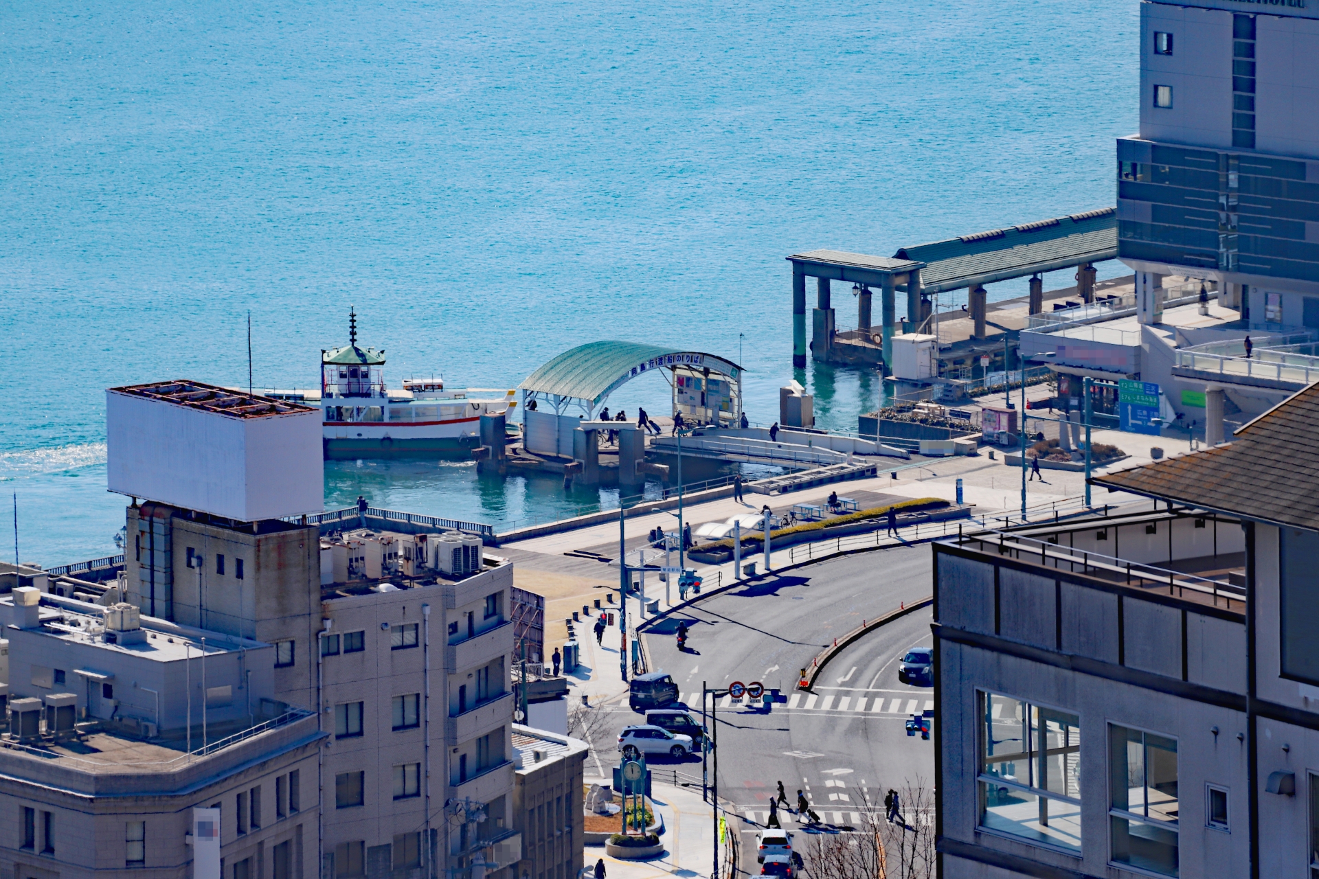 尾道駅前桟橋　しまなみサイクリング起点