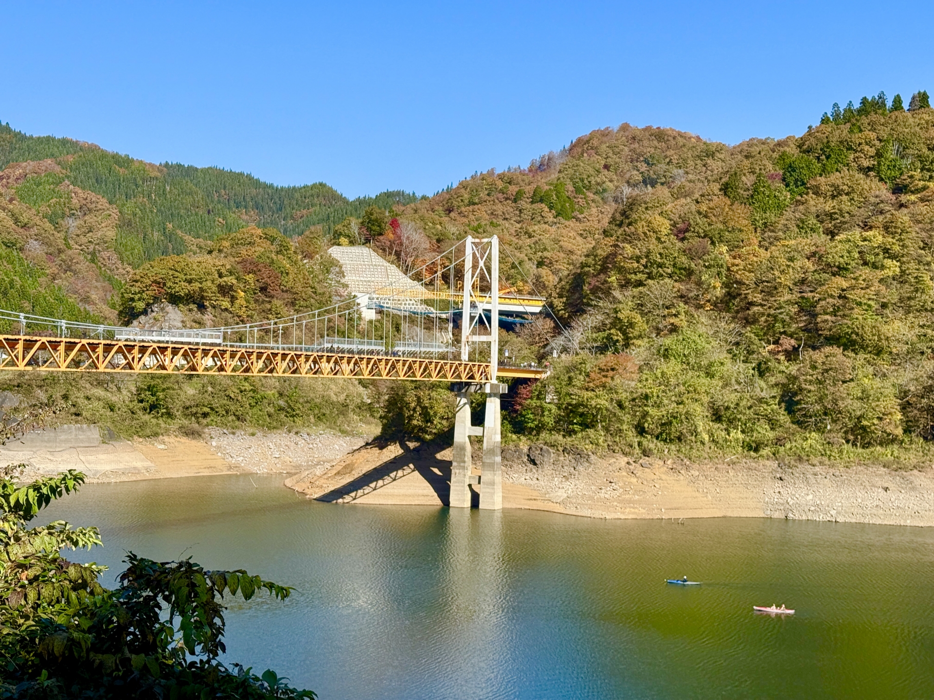 九頭竜川夢のかけはし箱ヶ瀬橋　福井県