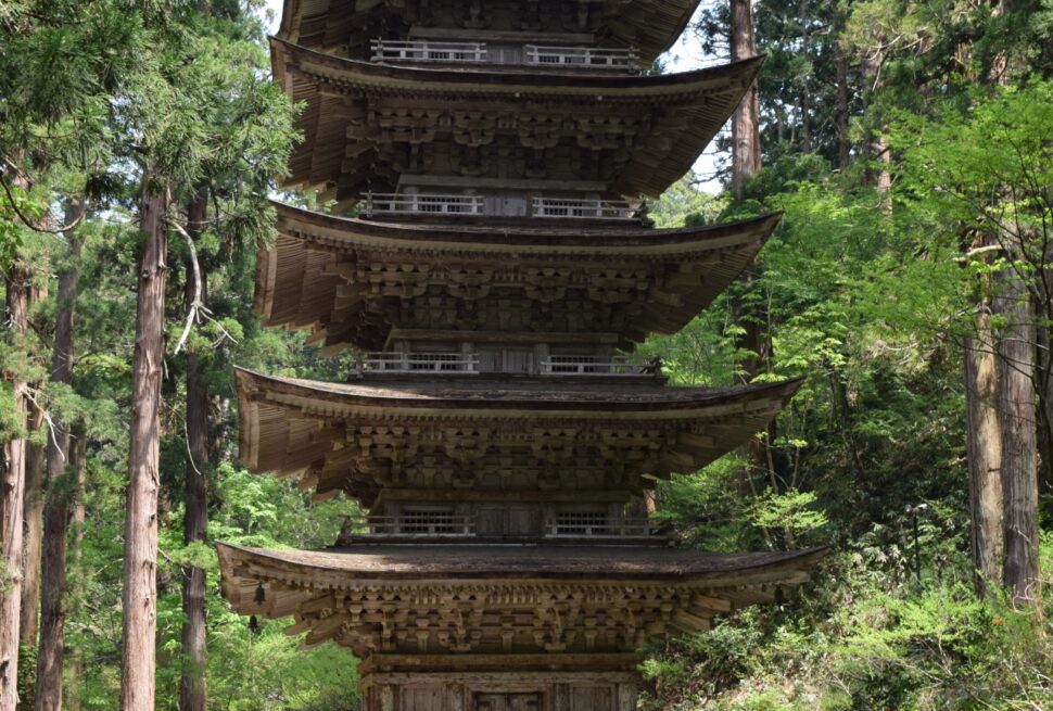 杉並木・五重塔・羽黒山