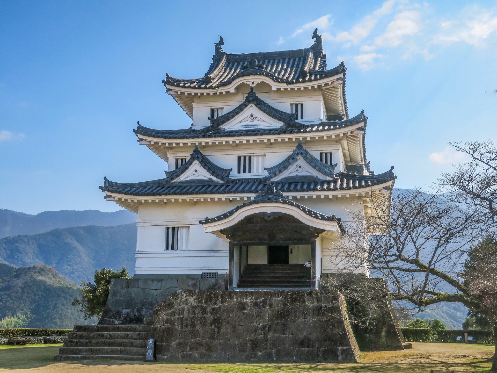 宇和島城の天守
