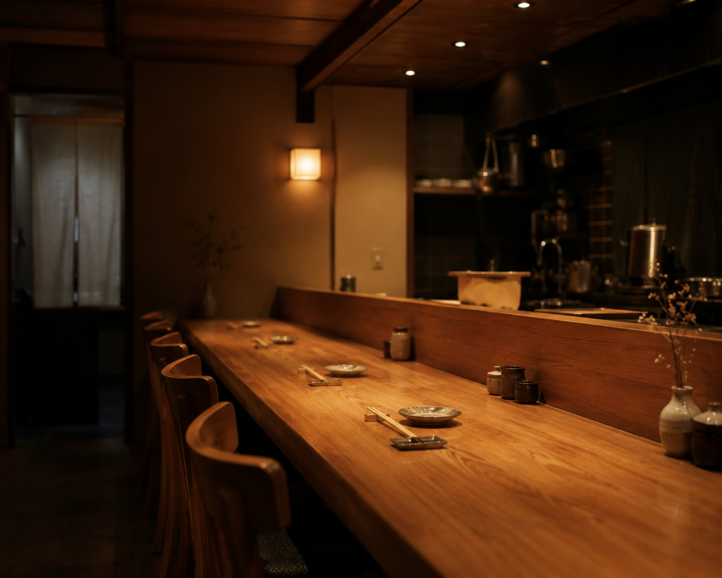 ひとりの食事が、苦じゃなくなる——一人旅で通いたい、カウンター席の名店の見つけ方
